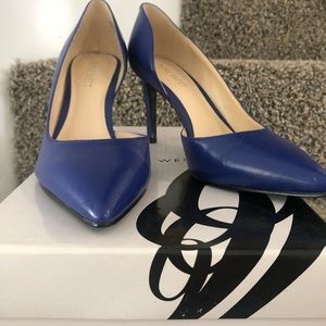 Nine West blue shoes